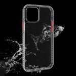 Wholesale Transparent Shockproof Clear Back Shell Case for iPhone 12 Mini 5.4 (Clear)